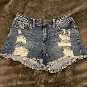 Jean shorts